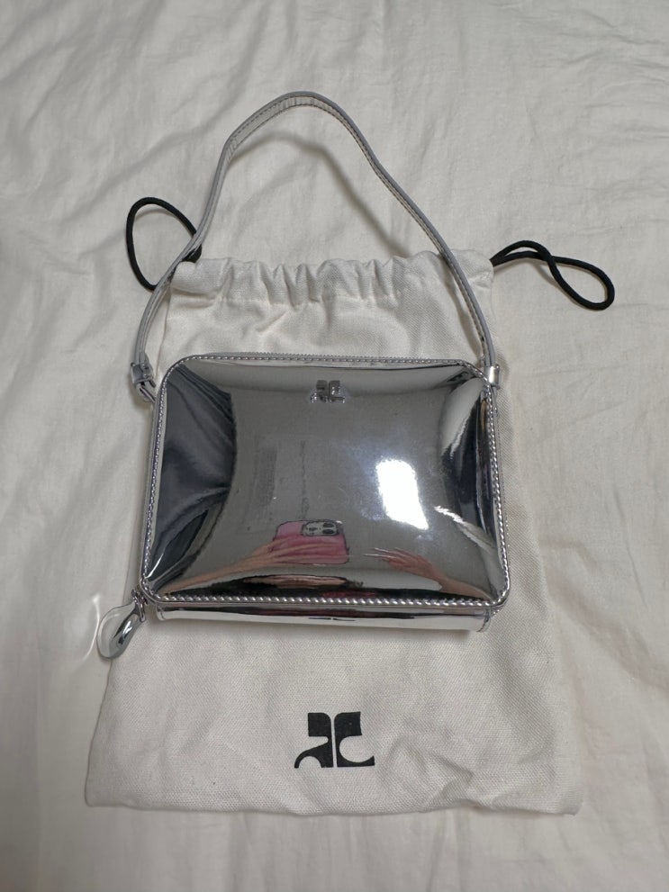  Courreges 꾸레쥬 클라우드 실버 백 후기 
