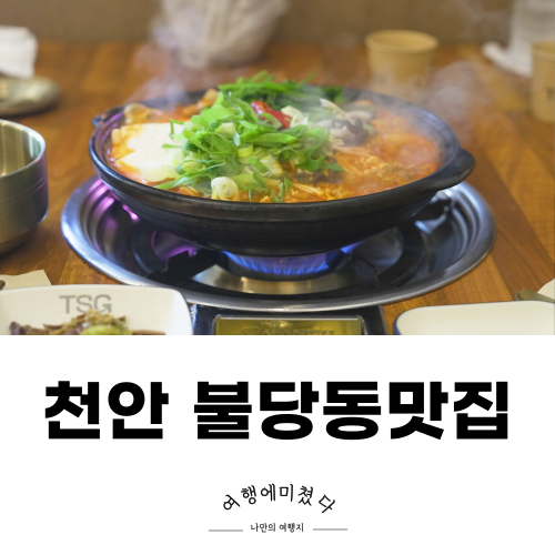  TSG갈비김치찌개 천안시청맛집 한식 김치찜