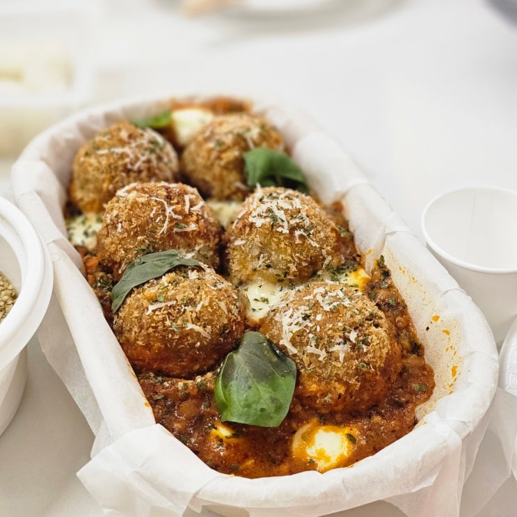  부산 서면/전포동 : 전포동 혼밥, 전포브런치카페, 전포 카페 알프, 부산아란치니(포장)