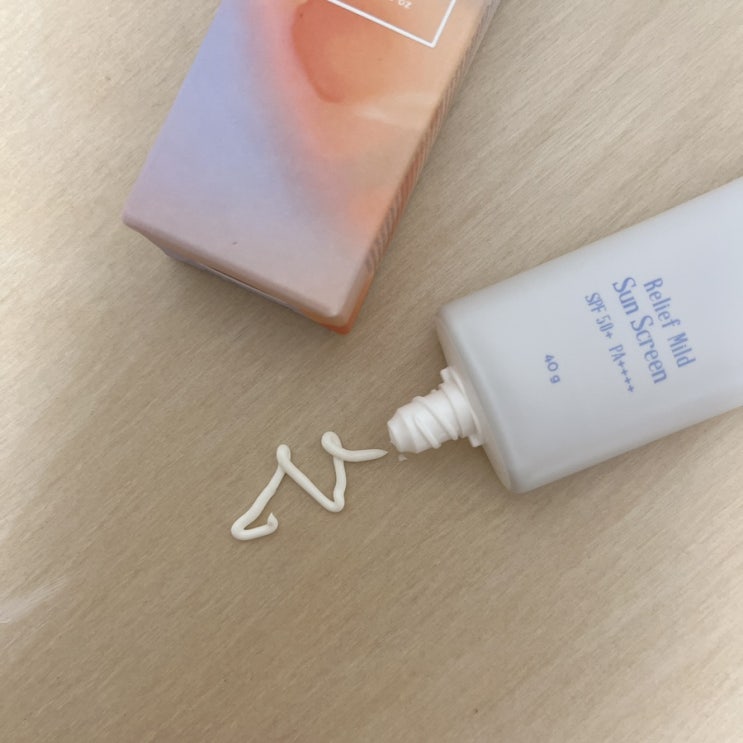  저자극선크림 추천, 메이레브 릴리프 마일드 선스크린