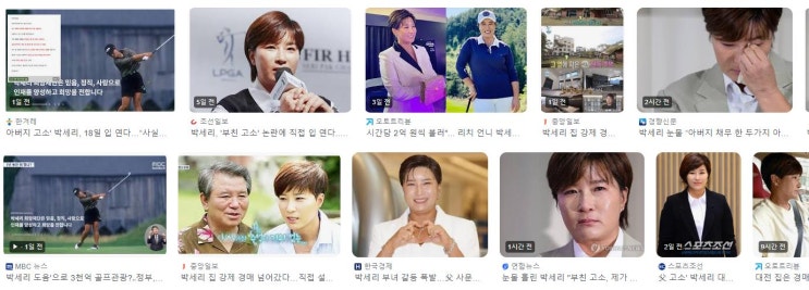  박세리는 왜 아버지를 직접 고소하지 않았을까?