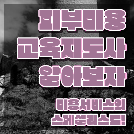  피부미용사 월급 , 피부미용교육지도사 자격증 취득한 과정 정보 가득