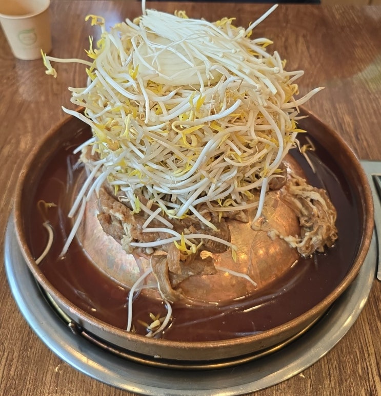  [은평구 북한산 맛집]산더미숙주와 불고기 주는 막국수 [지축]북한산막국수
