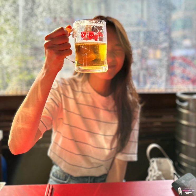  가로수길 술집 '넛츠비어 가로수길직영점' 생맥주 무한리필 완전 럭키비키자나!