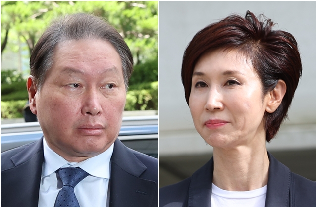 <b>최태원</b>-노소영 이혼 <b>판결문</b> 경정한 법원~ "오류 1.3조? 단순... 