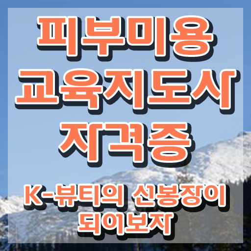  피부미용사 취업 , 피부미용교육지도사 자격증 준비한 방법 알아보기