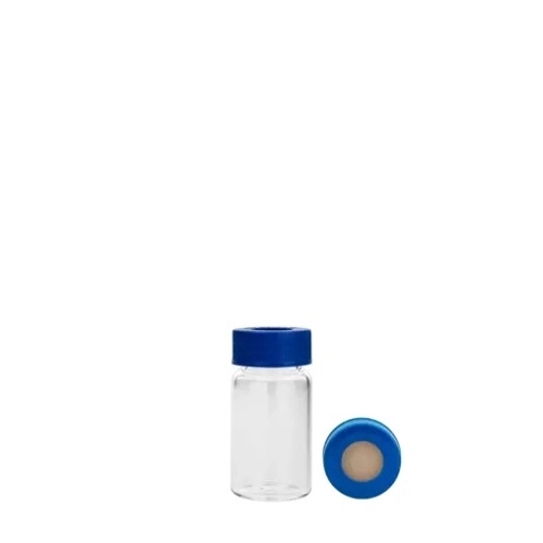  [유리초자] 7.5 ml 투명 셉텀 샘플 바이알 & 스크류 캡 7.5 ml Clear Septum Vial & Screw cap