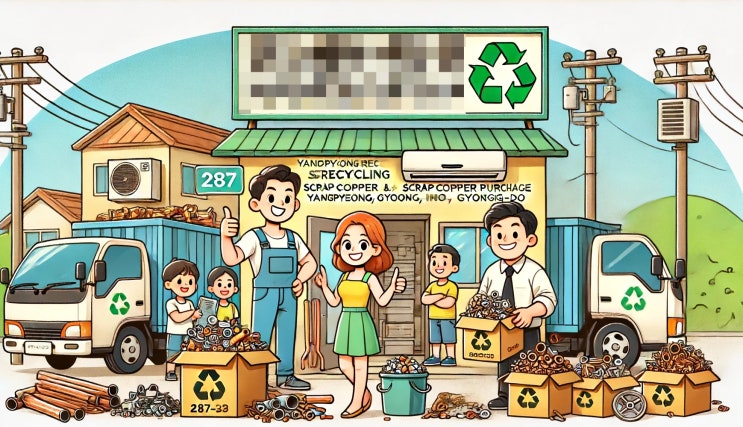  양평군고물에어컨·동관매입, 폐동매입 잘하는 곳을 찾으신다면 여기에요!