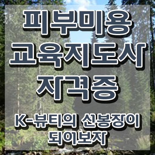  피부미용자격증 , 피부미용교육지도사 자격증 단기간에 합격한 비법 및 구직정보
