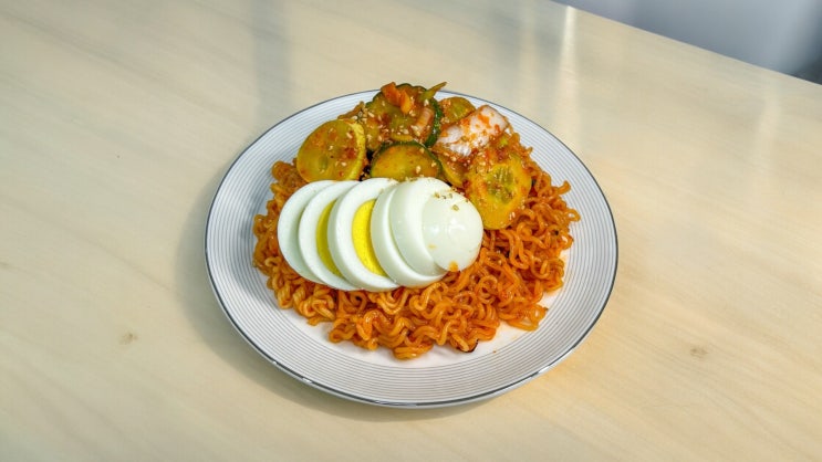  팔도비빔면 맛있게 끓이는 방법 알려드릴게요