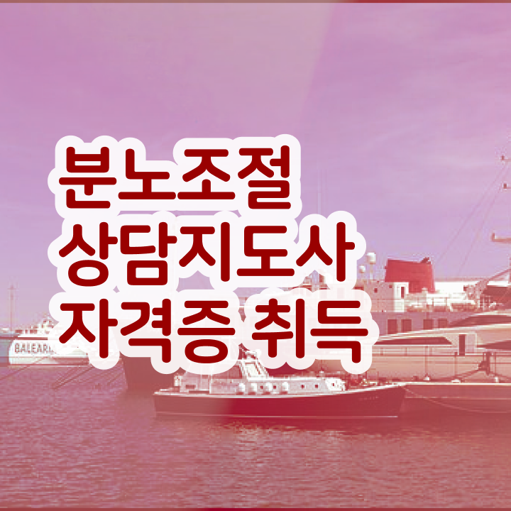 40대남성자격증 , 분노조절상담지도사 경력없는 사람도 온라인 교육원에서 쉽고 빠르게 준비하는 팁