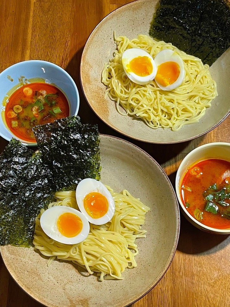  오뚜기 신상품 매콤소스에 찍어먹는 츠케멘 간편한 한끼
