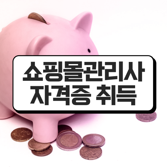  쇼핑몰 전문가 , 쇼핑몰관리사 자격증 준비한 과정 콕콕 짚어드립니다