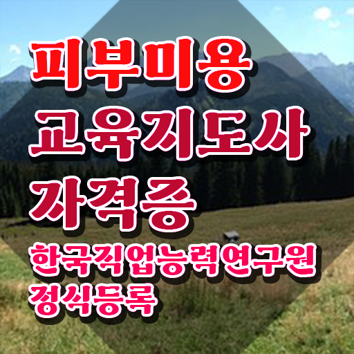  피부미용학원 , 피부미용교육지도사 자격증 온라인으로 간단히 합격한 후기 , 채용 정보