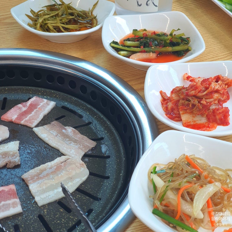  강남 쌈밥 냉동 삼겹살 대패삼겹살 오픈 이벤트 주류 할인 행사