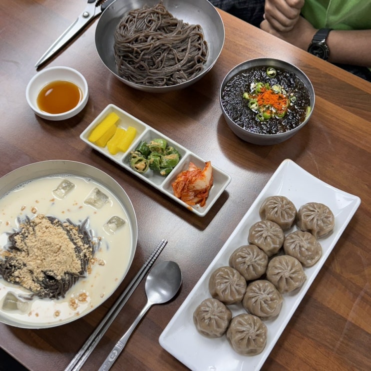  전주 한옥마을 맛집 [메르밀진미집 본점] 땡초소바 왕추천