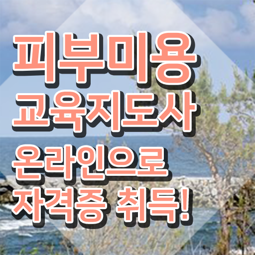  피부국가자격증 , 피부미용교육지도사 자격증 취득했던 후기 정리했어요