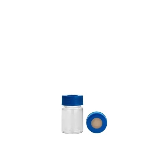  [유리초자] 7.5 ml 투명 셉텀 샘플 바이알 & 스크류 캡 7.5 ml Clear Septum Vial & Screw cap