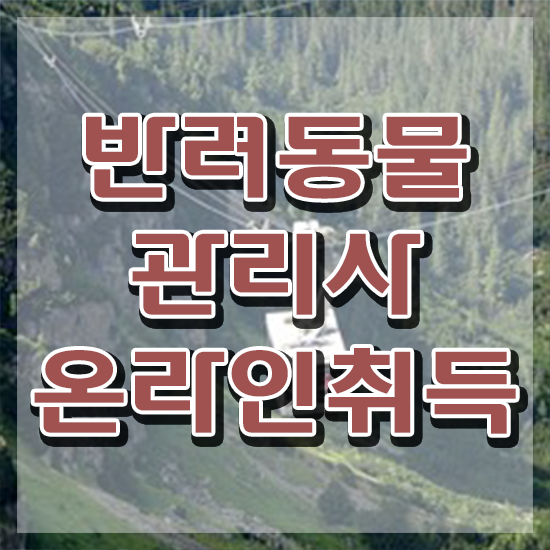  40대주부취업 , 반려동물관리사 자격증 비용없이 온라인으로 합격한 팁 , 무료수강 혜택