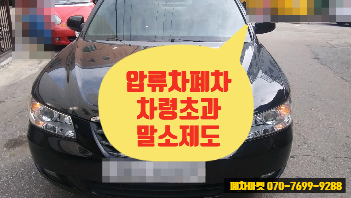  압류차폐차 차령초과말소제도