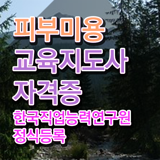  병원 피부관리사 , 피부미용교육지도사 자격증 온라인으로 쉽게 합격한 전략 제가 알려드릴게요