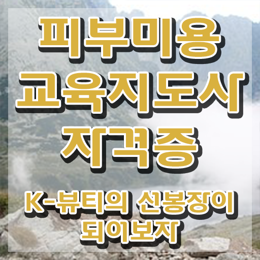  피부미용자격증 시험 , 피부미용교육지도사 자격증 온라인으로 합격한 전략 체크해보세요