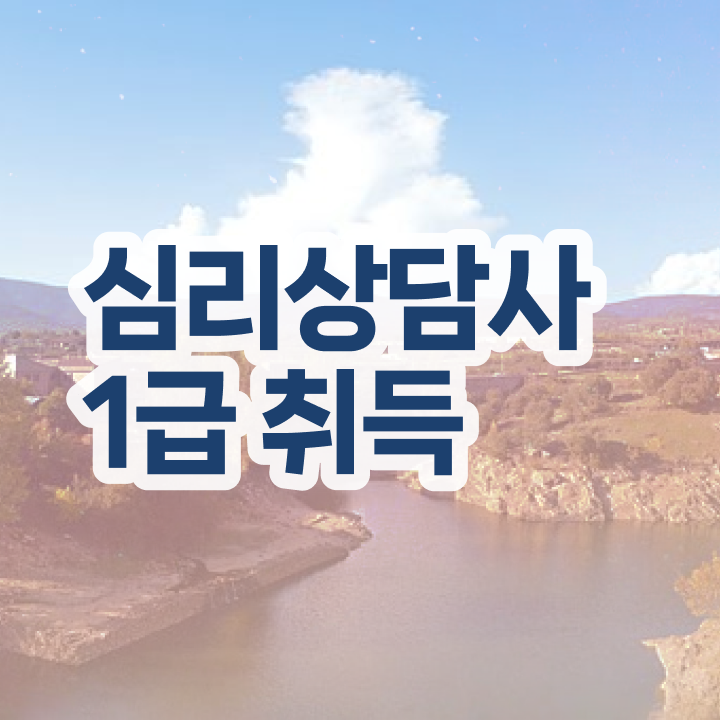  심리 , 심리상담사 자격증 독학으로 합격정보 , 이후 전망