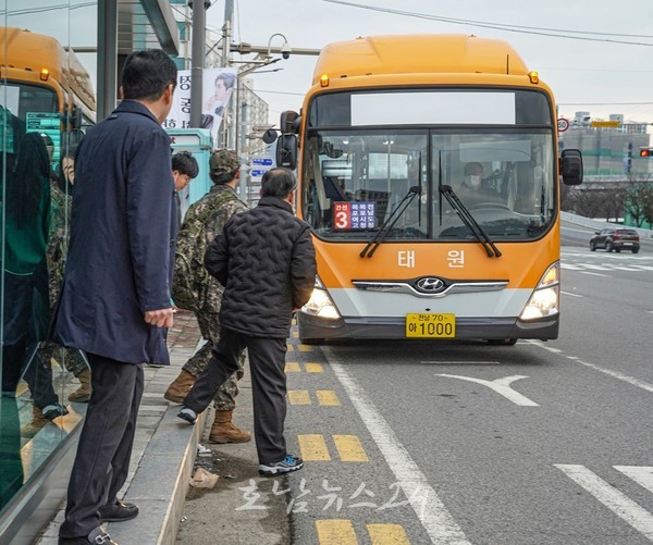 목포시 공영버스, 전국 최초로 목포형 대중교통 시스템 본격 궤도 진입