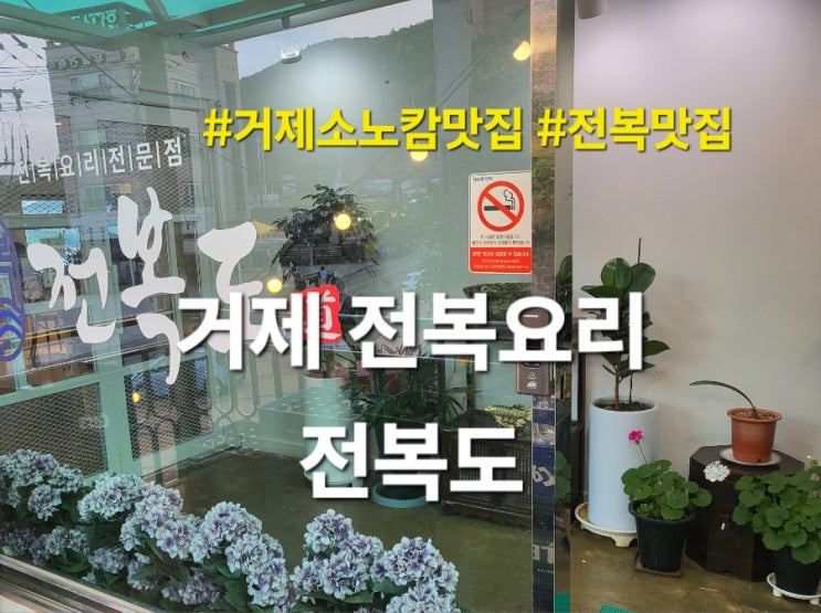  [거제소노캄맛집] 소노캄 맛집 전복도 여름 몸보신 하기 