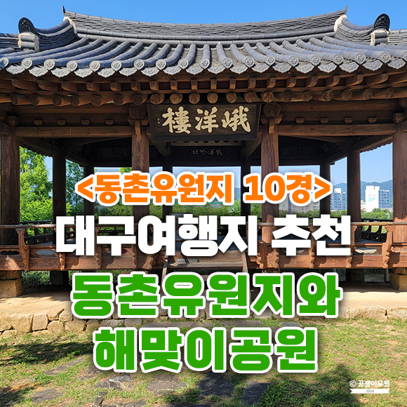  대구여행 | 여름에 소풍가기 좋은 곳 동촌유원지와 해맞이공원 (Feat. 주말나들이)