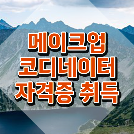  메이컵국가자격증 , 메이크업코디네이터 자격증 1급,2급 동시에 취득한 노하우 및 전망