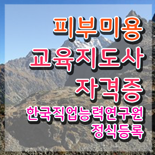  피부과 피부관리사 , 피부미용교육지도사 자격증 온라인으로 취득한 과정 정보를 알고싶다면