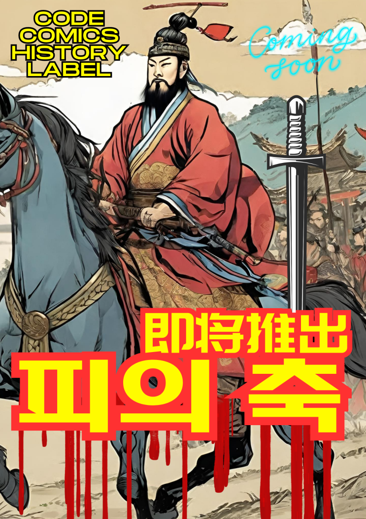  코드코믹스 CODECOMIX 레이블 라인업 Lineup-32:  피의축:형제의난 어서오너라 나는 너를 피로 맞이할것이다 피할수없는 숙명