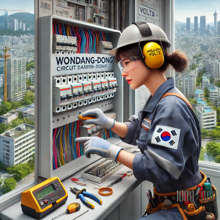  차단기 교체, 원당동 전기공사 누전 수리