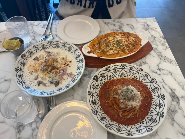  일산백종원롤링파스타 / 내꺼내먹 + 두바이초콜릿후기