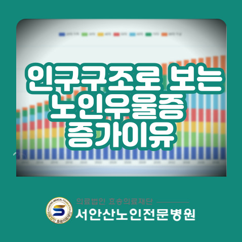  대한민국 인구구조로보는 노인우울증 증가 이유