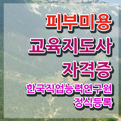  부천 피부미용자격증 , 피부미용교육지도사 자격증 온라인 교육으로 취득한 방법 및 고용 전망