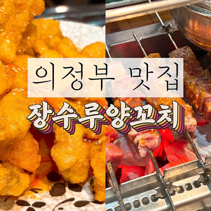  [의정부 맛집] 장수루양꼬치 의정부점 내돈 내산 솔직후기