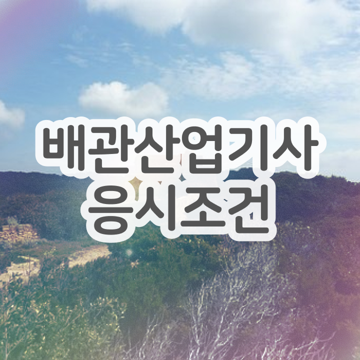  배관산업기능사 배관산업기사 응시자격 온라인으로 1학기에 끝낸 방법