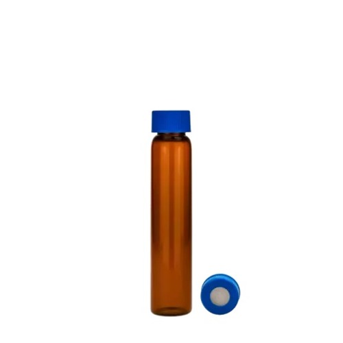  [유리초자] 15 ml 엠버 셉텀 샘플 바이알 & 스크류 캡 15 ml Amber Septum Vial & Screw cap