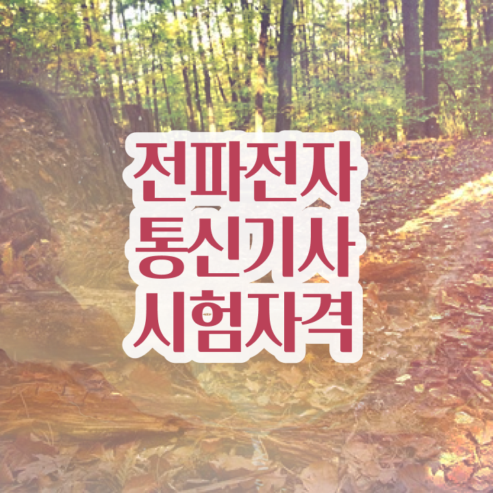  전파전자통신기사 응시조건 학점은행제로 4개월 만에 준비한 전략