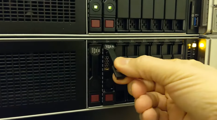  서버 핫플러그(Hot Plug)  Hard Disk 교체 방법