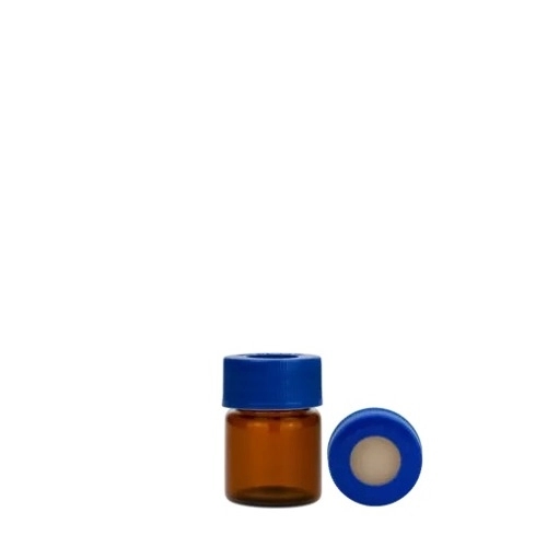  [유리초자] 10 ml 엠버 셉텀 샘플 바이알 & 스크류 캡 10 ml Amber Septum Vial & Screw cap
