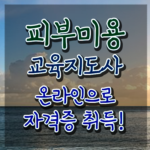  피부미용사 , 피부미용교육지도사 자격증 준비한 방법 여기서 확인하세요