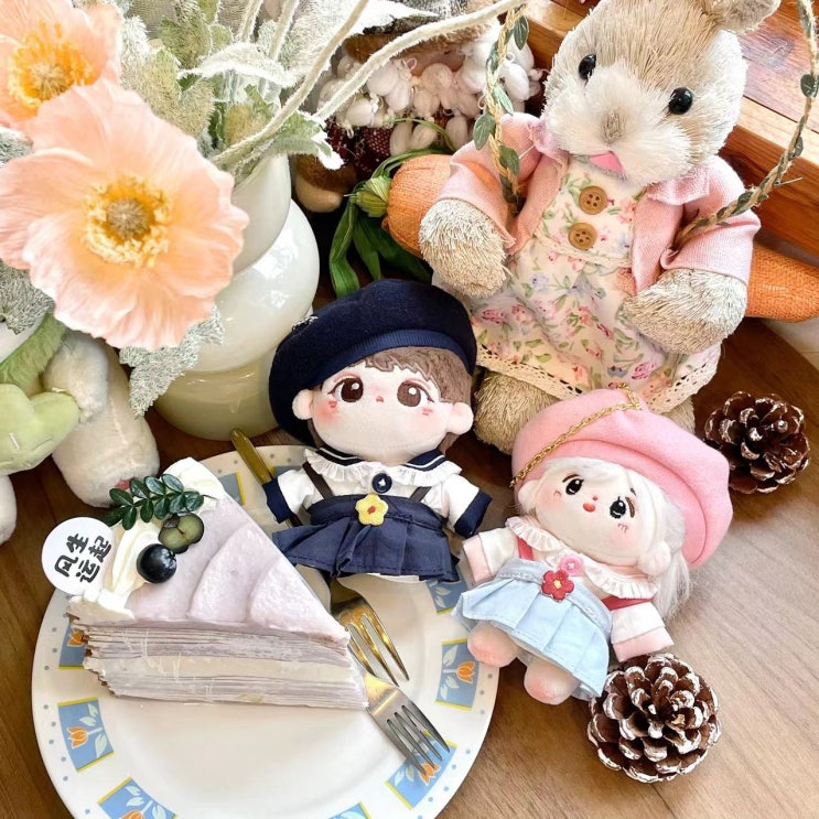  10cm 귀여운 학생복 세트 인형옷 아이돌인형옷