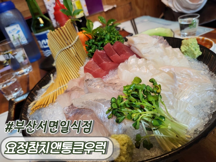  부산서면일식점 서면롯백근처맛집 서면역골목맛집 요정참치앤통큰우럭