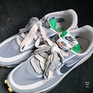 나이키 운동화 추천 사카이 클랏 쿨그레이 실착 후기 및 사이즈 팁 (Nike Sacai x Clot LD와플)