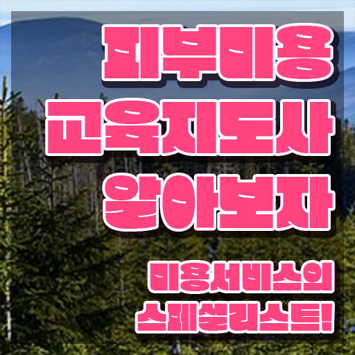  피부자격증 독학 , 피부미용교육지도사 자격증 합격한 비법 정보 필요하시죠
