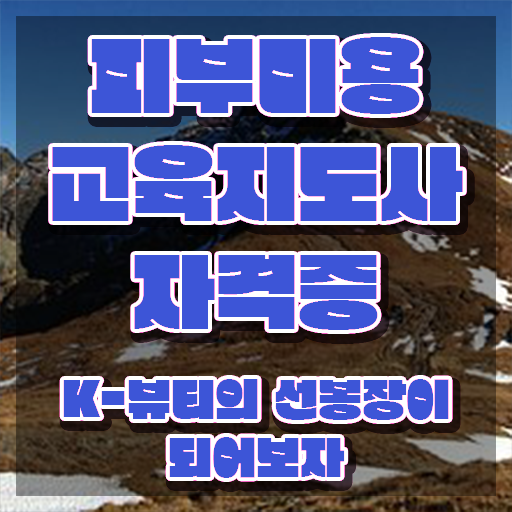  피부관리사 , 피부미용교육지도사 자격증 비용없이 온라인으로 합격한 전략 및 전망