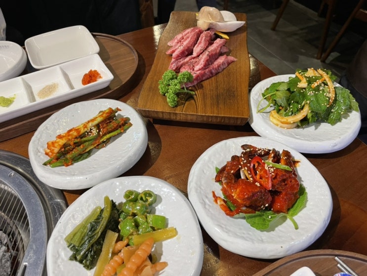  지즐미육회관 사당점 한우암소 1++(투쁠) 소갈비살19,800원 가성비 전주육전냉면 사당역 맛집 추천